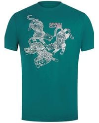 Roberto Cavalli - Short Sleeve Relaxed Fit T-Shirt - Lyst