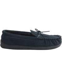 Mokkers - Adie Suede Moccasin Slippers - Lyst