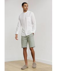 Tokyo Laundry - Cotton Linen Shorts With Drawstrings - Lyst
