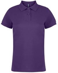 Asquith & Fox - Plain Short Sleeve Polo Shirt - Lyst