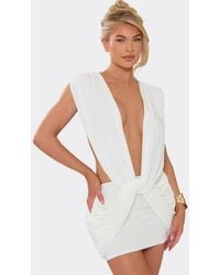 EGO - Sleeveless Cut Out Mini Dress - Lyst