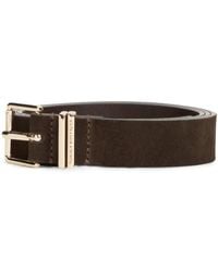 Tommy Hilfiger - Square 2.5Cm Belt Charred Wood - Lyst