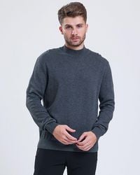 Alse Studio - Turtleneck Jumper 100% Cotton Premium Quality - Lyst