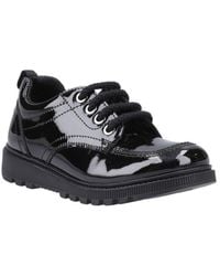Hush Puppies - Keeley Lace Up Patent Junior - Lyst