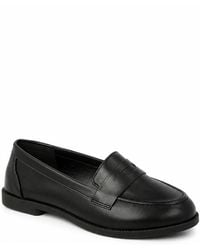 Spot on - Ee Wide Fit Classic Loafer Shoes - Lyst