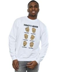Marvel - Guardians Of The Galaxy Groot Today's Mood Sweatshirt - Lyst
