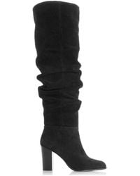 Dune - 'vegas' Suede Knee High Boots - Lyst
