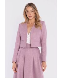 Love Lace - Classic Stretch Rayon Casual Jacket - Lyst