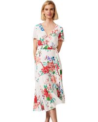 phase eight meryl floral dress emerald