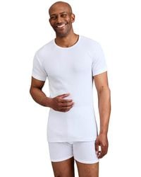 Chums - Heatguard Polyester Cotton Blend Thermal Short Sleeve T-Shirt - Lyst