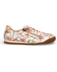 TruClothing - Tivanao 05 Floral Leather Trainers Sneaker Shoes - Lyst