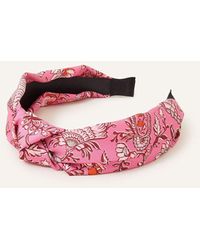 Accessorize - Floral Paisley Knot Headband - Lyst