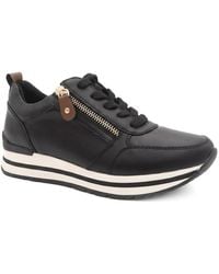 Pavers - Zip-Up Laced Trainers - Lyst