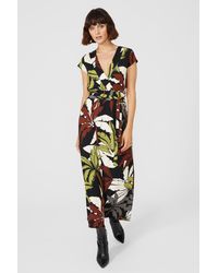 PRINCIPLES - Jersey Wrap Belted Maxi Dress - Lyst