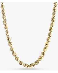 T.H.Baker - 9Ct 18 Inch Rope Chain Hlrp-420-9Y-18 - Lyst