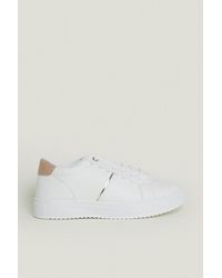 Oasis - Scallop Lace Up Trainer - Lyst