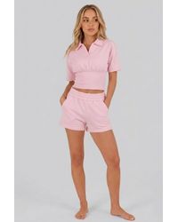 Stylewise - Polo Top & Shorts Co-Ord - Lyst