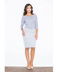Love Lace - Elegant Cotton Daydress With Pocket Zips - Lyst