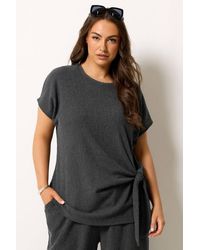 Yours - Side Knot T-Shirt - Lyst