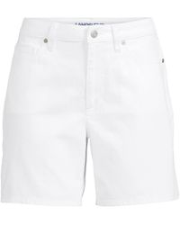 Lands' End - Soft Denim Shorts, 7 Inch - Lyst