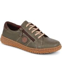 Pavers - Loretta Leather Trainers - Lyst