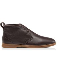 Dune - 'cosy' Leather Chukka Boots - Lyst