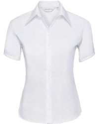 Russell - Short Sleeve Ultimate Non-Iron Shirt - Lyst