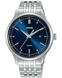 Lorus - Stainless Steel Classic Analogue Quartz Watch - Rh903nx9 - Lyst