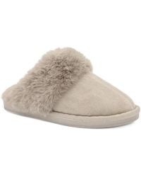 Pavers - Wide Fit Fur Slippers - Lyst