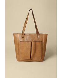 Oasis - Front Patched Shopper Bag - Lyst