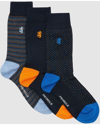 Pringle of Scotland - 3 Pack Fashion Dot Socks - Lyst
