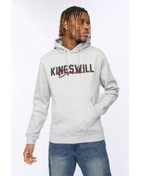 Kings Will Dream - Bilkie Cotton-Rich Regular Fit Overhead Hoodie - Lyst