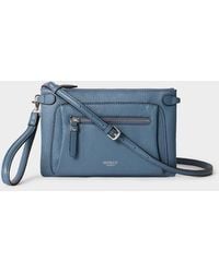 Osprey - The Ruby Leather Crossbody Clutch Bag - Lyst