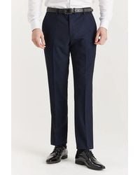 Paul Andrew - Regent Trousers Plaid Check Formal Suit Pants - Lyst