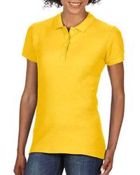 Gildan - Double Piqué Polo Shirt - Lyst