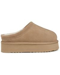 Celtic & Co. - Studio Platform Clog Slippers - Lyst