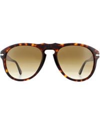 Persol - Aviator Havana Gradient Sunglasses - Lyst