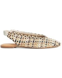 Dune - 'Hollianne' Leather Ballet Pumps - Lyst