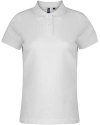 Asquith & Fox - Plain Short Sleeve Polo Shirt - Lyst