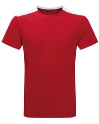 Tridri - Performance Contrast T-Shirt - Lyst
