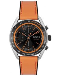 BOSS - Center Court Stainless Steel Fashion Analogue Watch - 1514025 - Lyst
