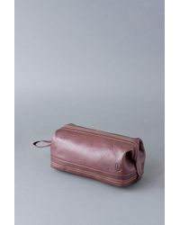 Lakeland Leather - 'keswick' Leather Wash Bag - Lyst