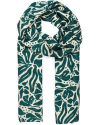 SARTA - Allie Lightweight Floral Scarf - Lyst