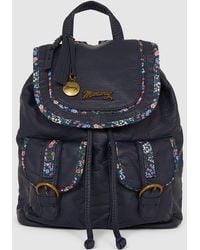 Mantaray - Floral Inlay Backpack - Lyst