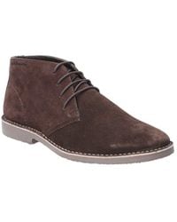 Hush Puppies - 'freddie' Suede Lace Shoes - Lyst