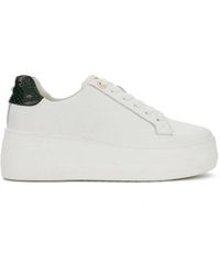 Dune - 'episode' Leather Trainers - Lyst