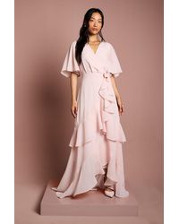 Coast - Angel Sleeve Tiered Bridesmaid Maxi Dress - Lyst