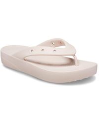 Crocs™ - 'classic Platform Flip Flop' Toe Post Sandal - Lyst
