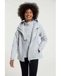 Mountain Warehouse - 'Whirlwind' Waterproof Adjustable Hood Softshell Inner Jacket - Lyst