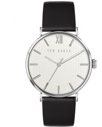 Ted Baker - Phylipa Gents Stainless Steel Fashion Analogue Watch - Bkppgs214 - Lyst